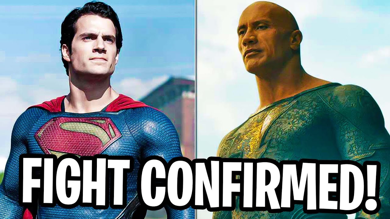 THE ROCK CONFIRMED SUPERMAN IS IN BLACK ADAM
