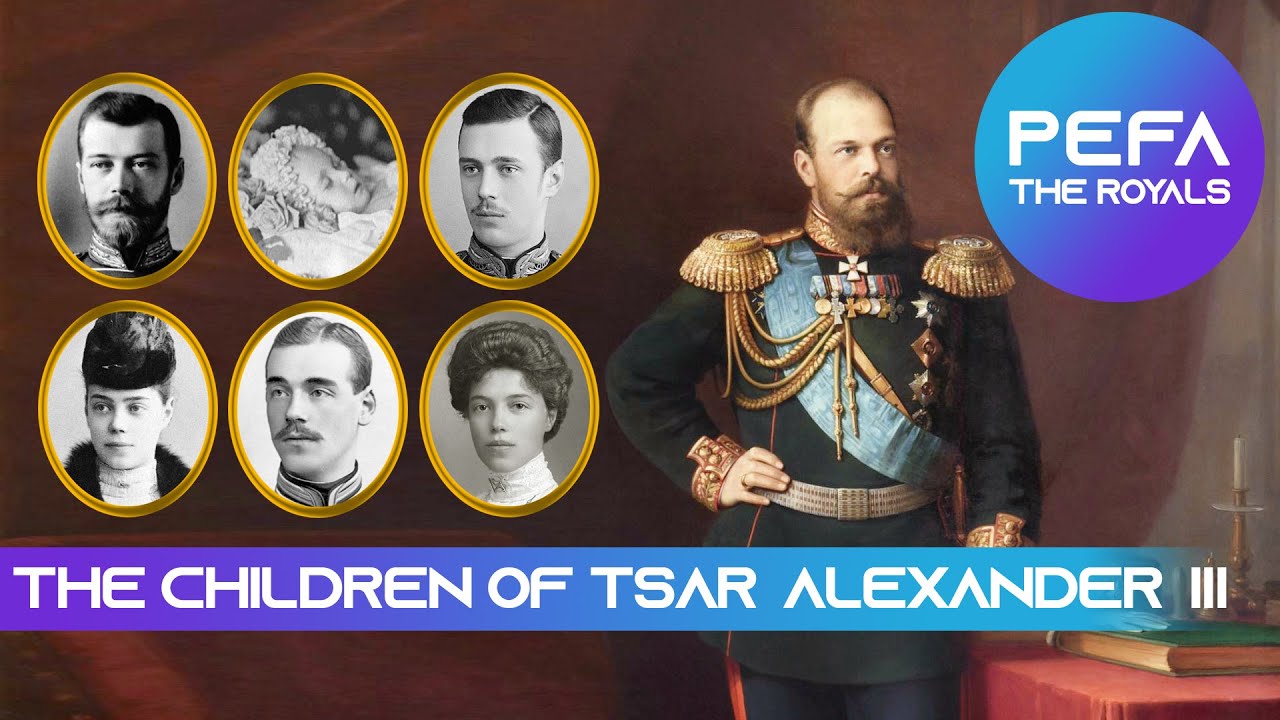 The Children of Tsar Alexander III (Texts with pictures)