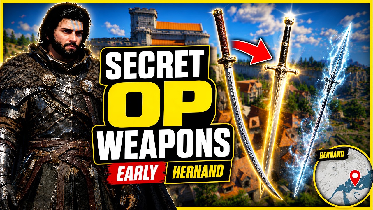 Wish I Found These Sooner - Insane SECRET Hidden Weapons in Hernand | Crimson DeserT