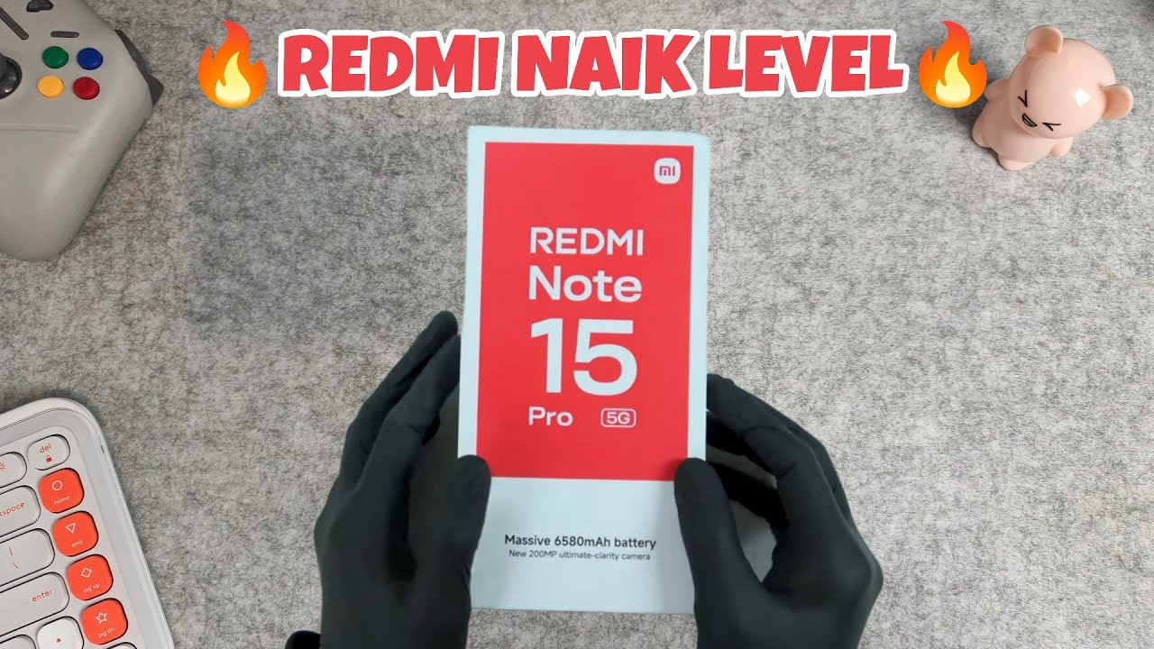 UPGRADE BERLIMPAH!! REDMI NOTE 15 PRO 5G - TUMBEN XIAOMI CANTIK