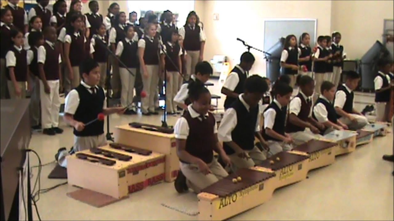 Park Lakes Elementary Percussion Ensemble 2014- ORANGE JUICE