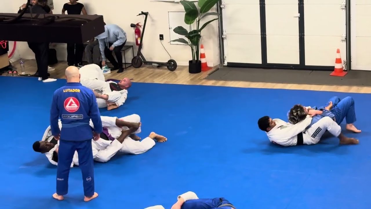 Open class training at GB Lisbon, Portugal. January, 2025