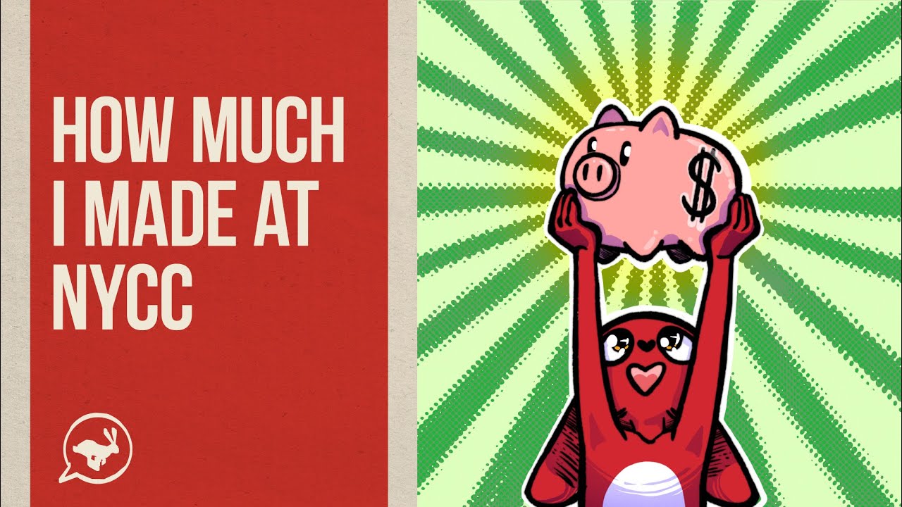How Much I Made at Comic-Con
