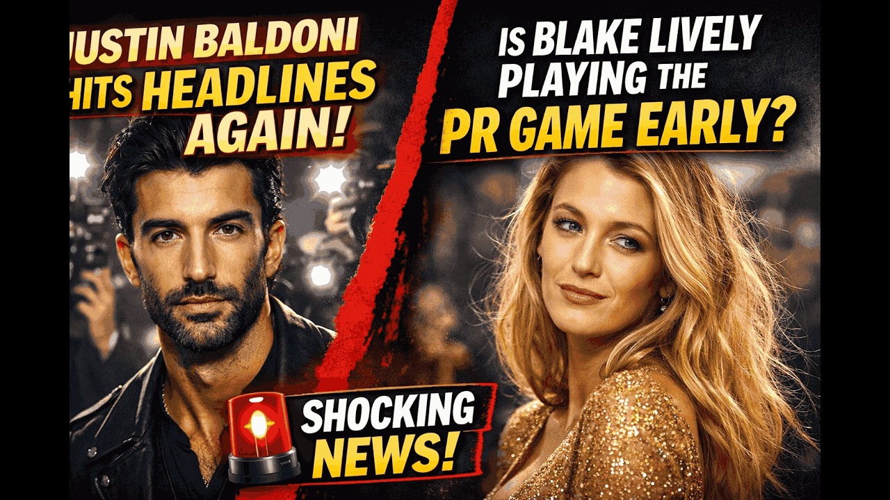 Justin Baldoni Hits Headlines Again — Is Blake Lively Playing the PR Game Early?