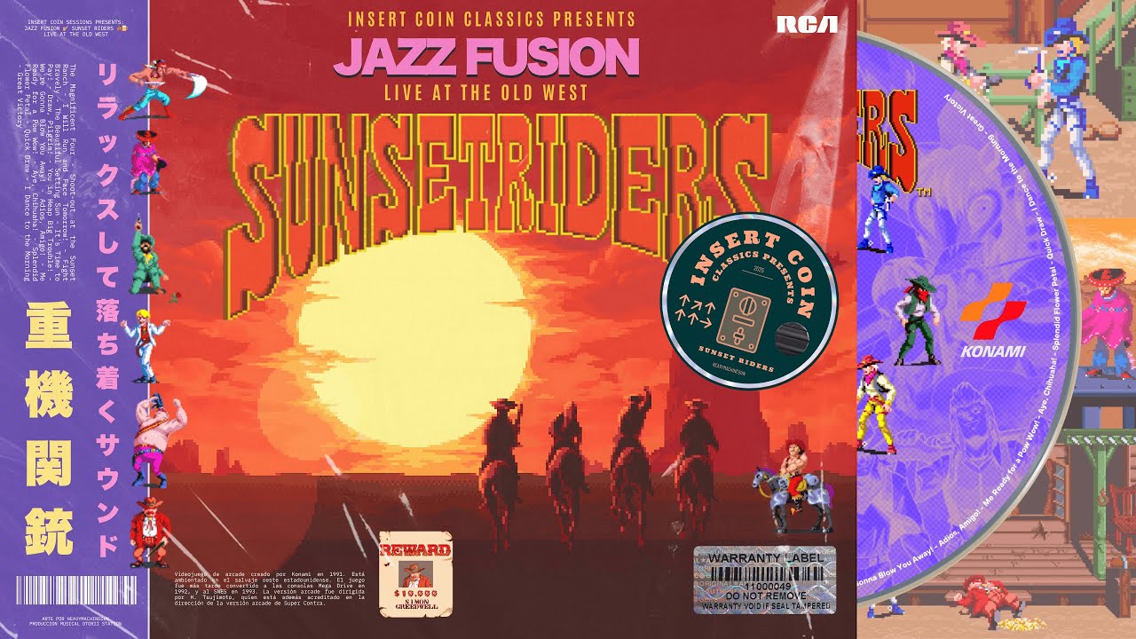 Insert Coin Classics Presents: Jazz Fusion 🎷Sunset Riders🐴🏜
