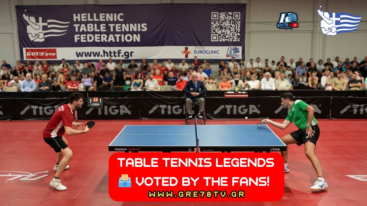 Table Tennis Legends 🗳️ Voted by the Fans! 🏓🔥👑