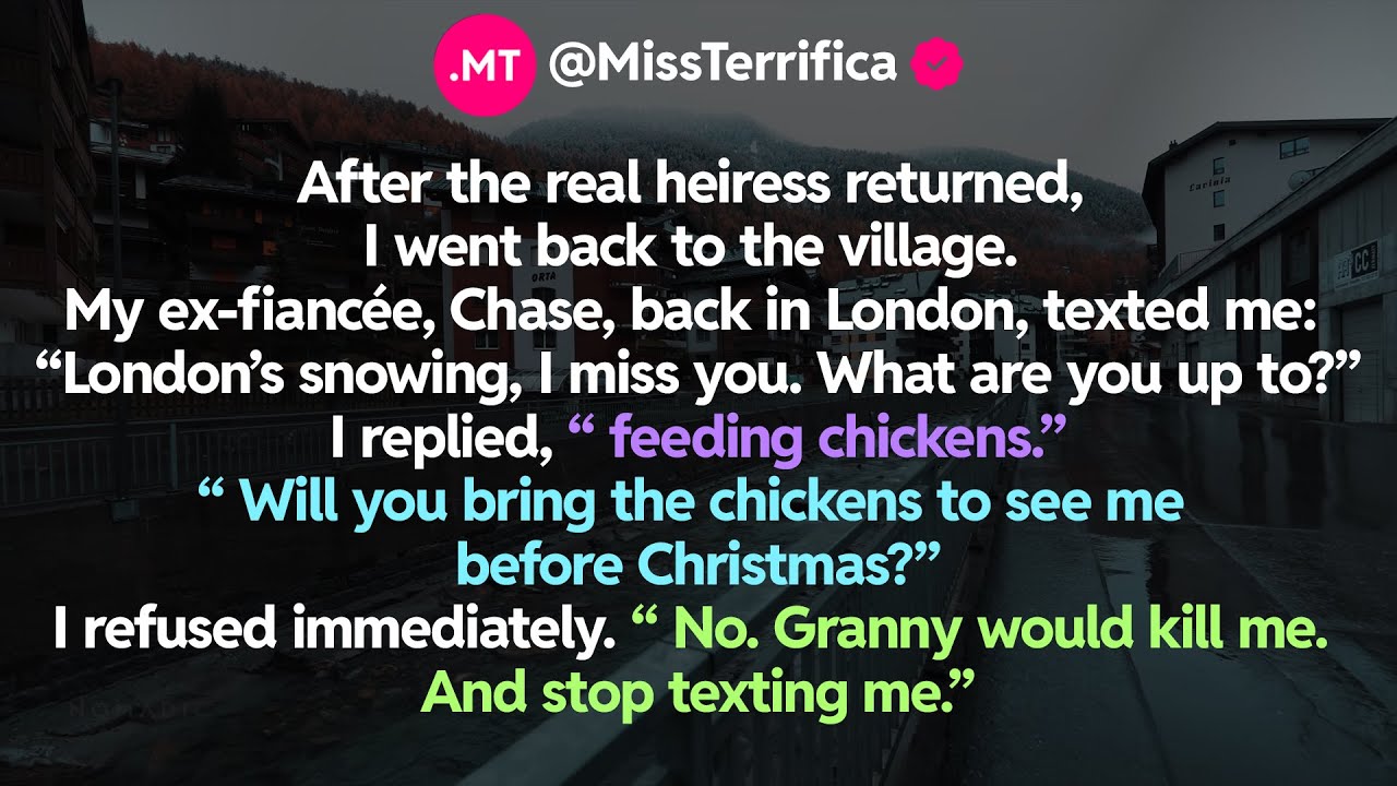 After the real heiress returned, I went back to the village...
