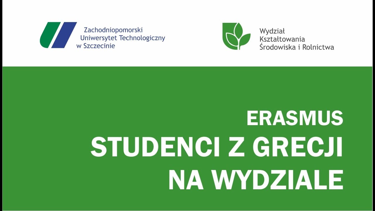 ZUT ERAZMUS Grecja