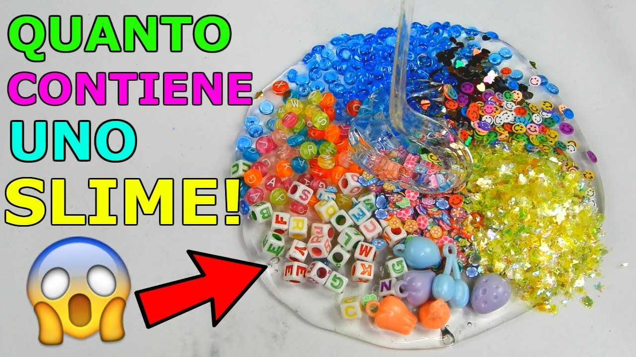 SLIME! QUANTI INGREDIENTI RIESCO A METTERE DENTRO? Iolanda Sweets