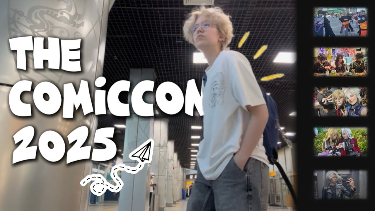 УЕХАЛА В АСТАНУ НА НЕДЕЛЮ? // COMICCON ASTANA 2025 // 09.07.25