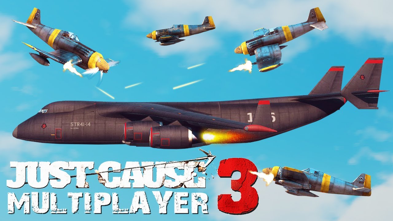 SURVIVE THE CARGO PLANE HUNT Just Cause 3 Multiplayer