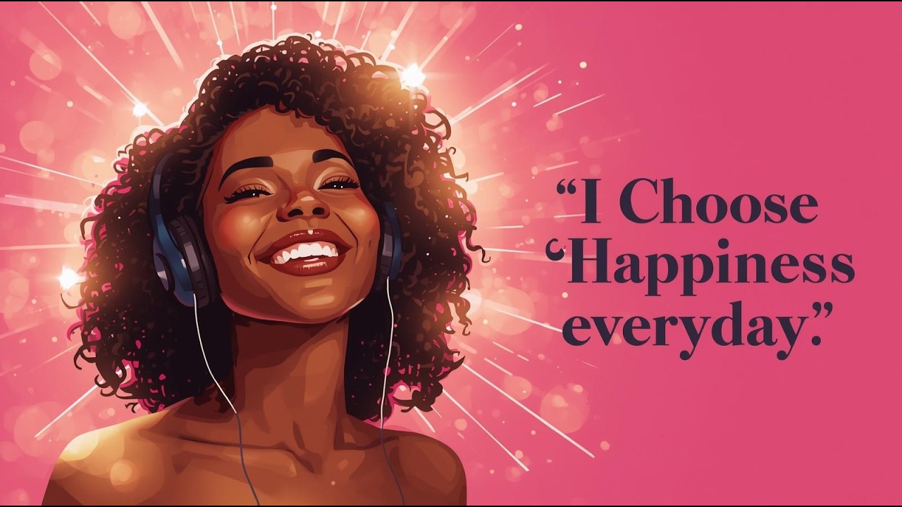 I Choose Happiness Every Day | Morning Affirmations & Positive Affirmations