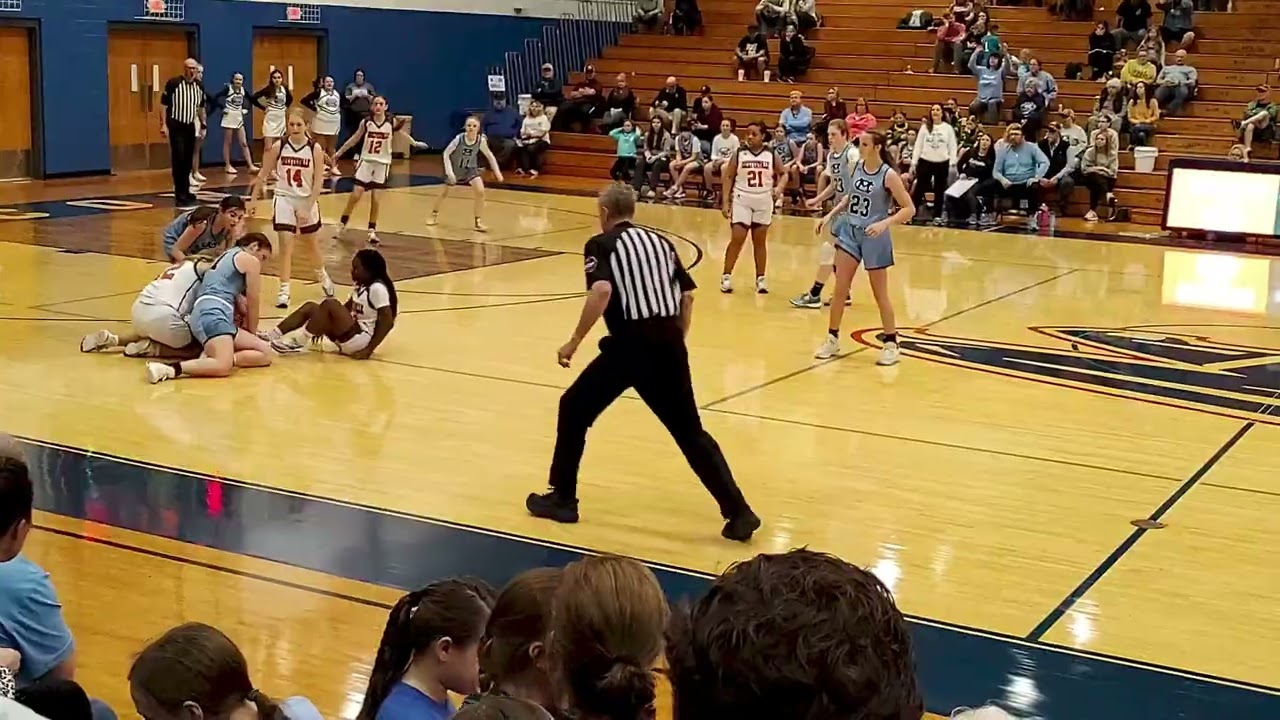 MCMS girls basketball vs Fayetteville City MS area tournament championship 1 27 2024