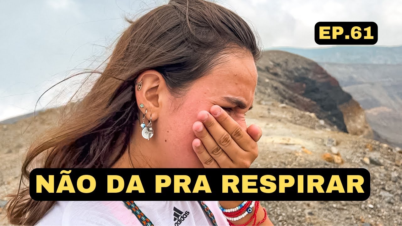 Subimos o MAIOR VULCÃO de El Salvador! VULCÃO SANTA ANA. EP. 61