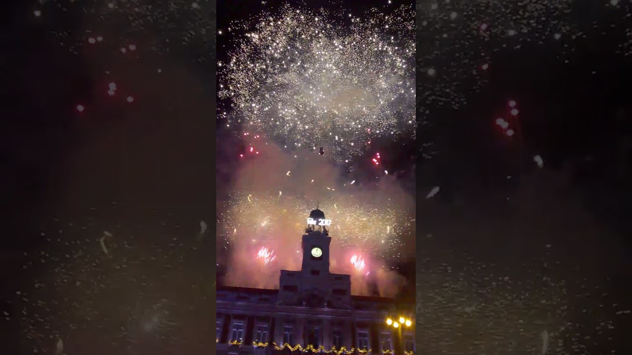 Puerta del Sol 2016/2017 Año Nuevo
