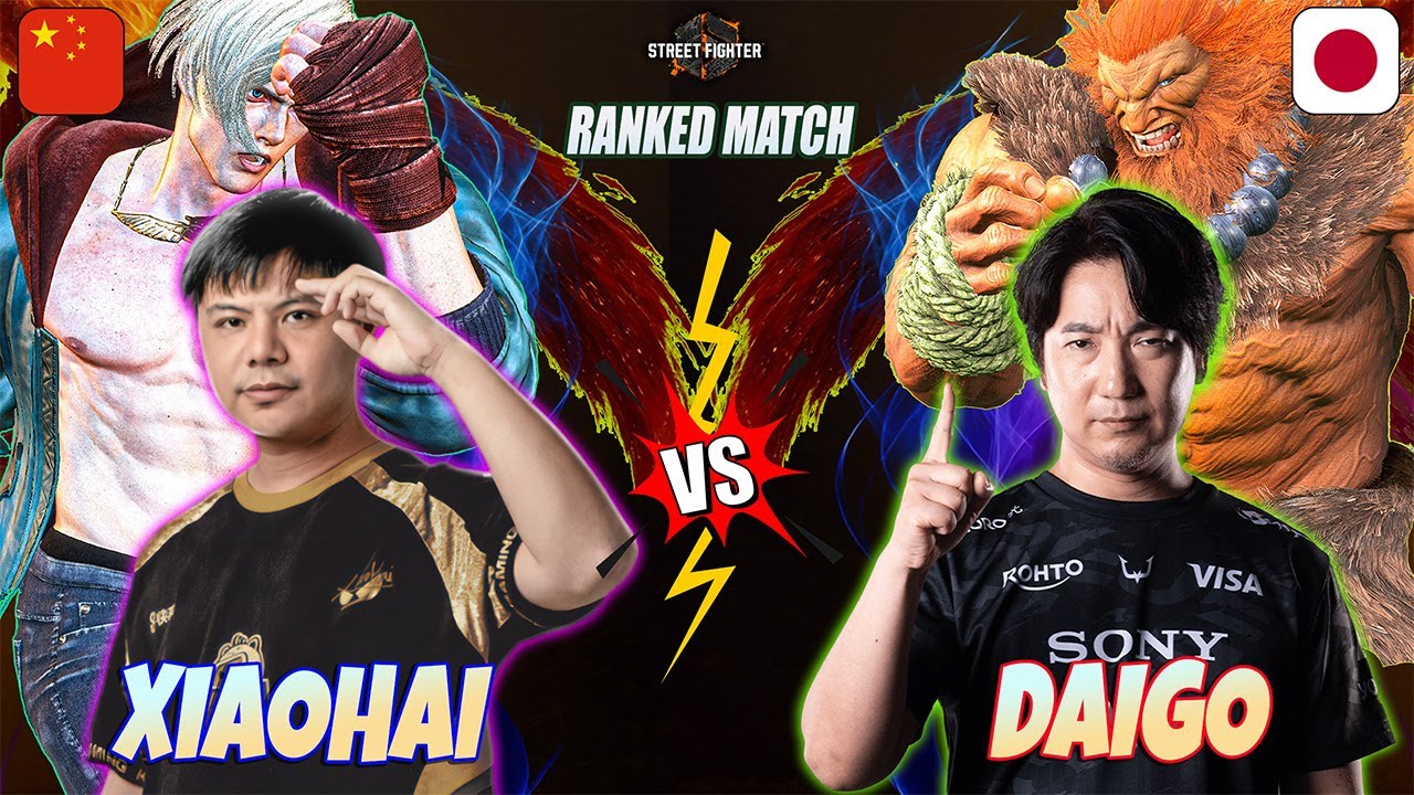 SF6 | XiaoHai (ED) vs DAIGO (#2 Ranked Akuma) 👉 High-Level Street Fighter 6 Gameplay