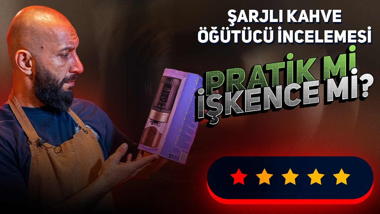 Tchibo Şarj Edilebilir Kahve Öğütücü Ürün İncelemesi