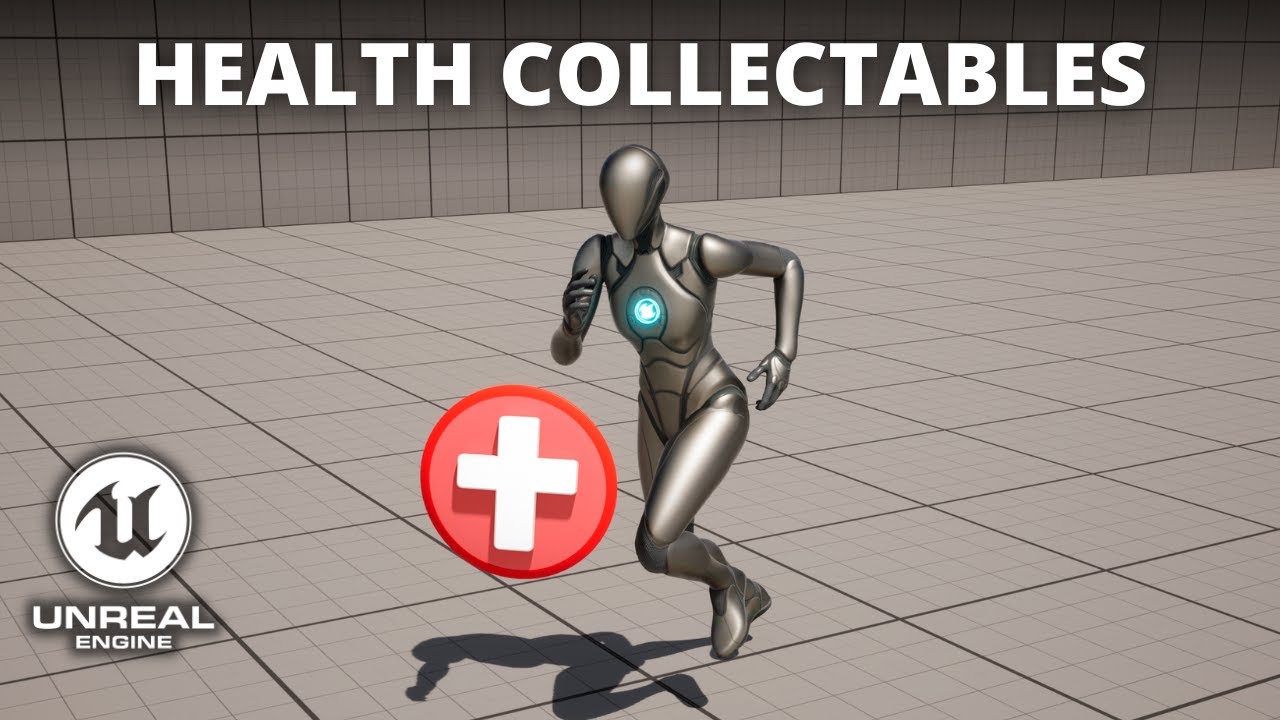 Как собирать предметы здоровья в Unreal Engine 5