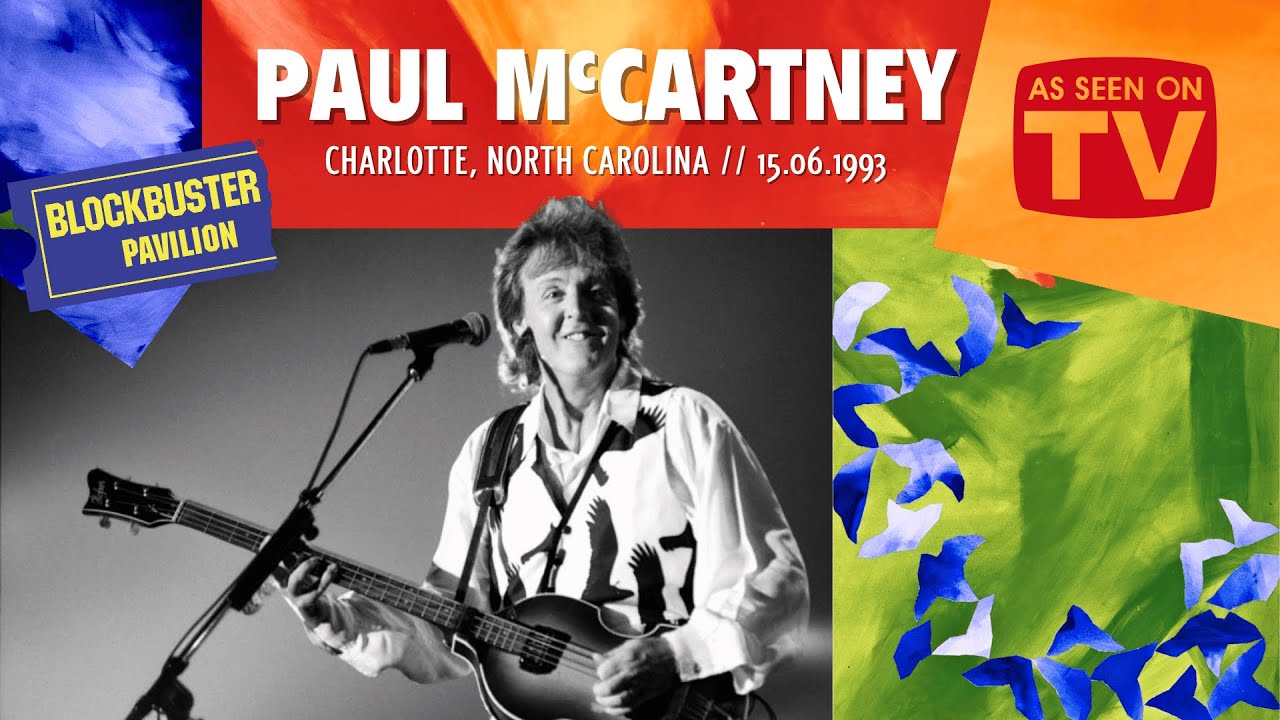 Paul McCartney - Live in Charlotte, NC (June 15th, 1993) - TV Broadcast
