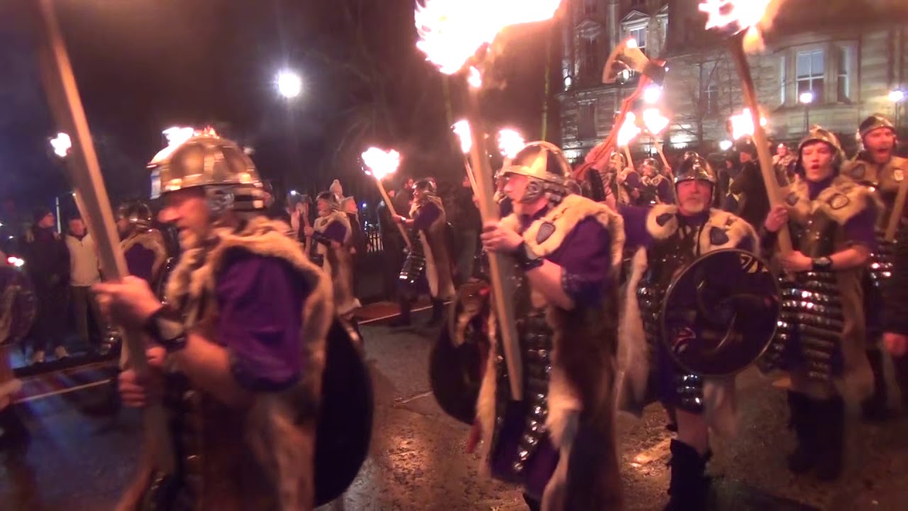 Edinburgh Torchlight Procession - The Vikings