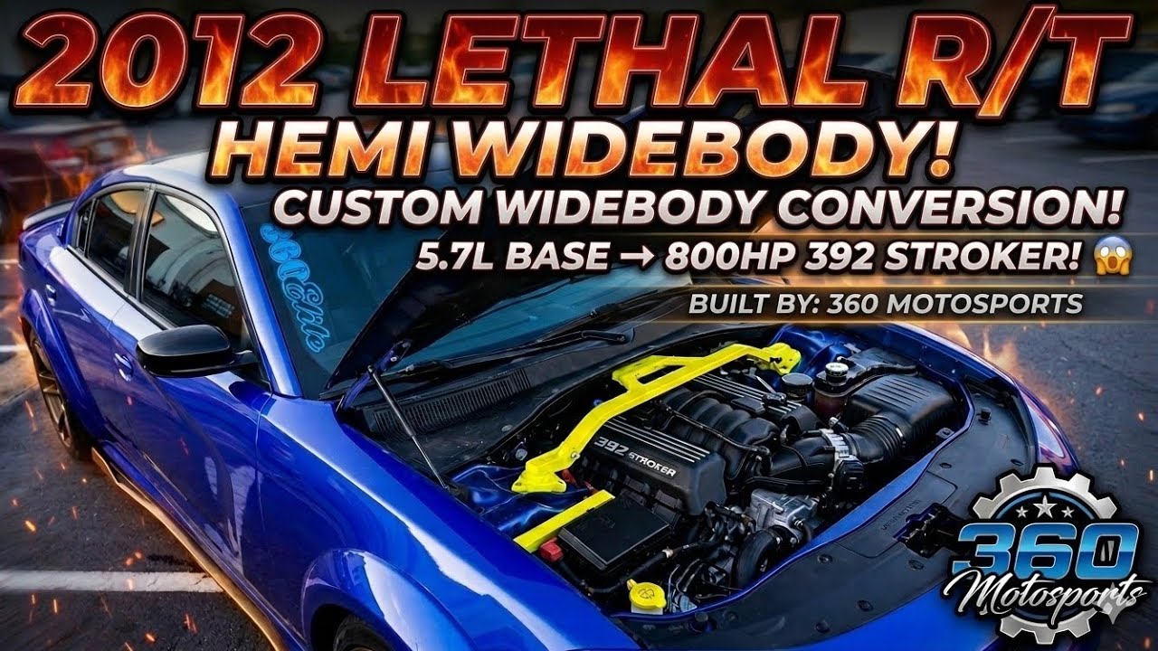 800 HP 5.7L HEMI STROKER REVEAL! Built by 360Motosports!