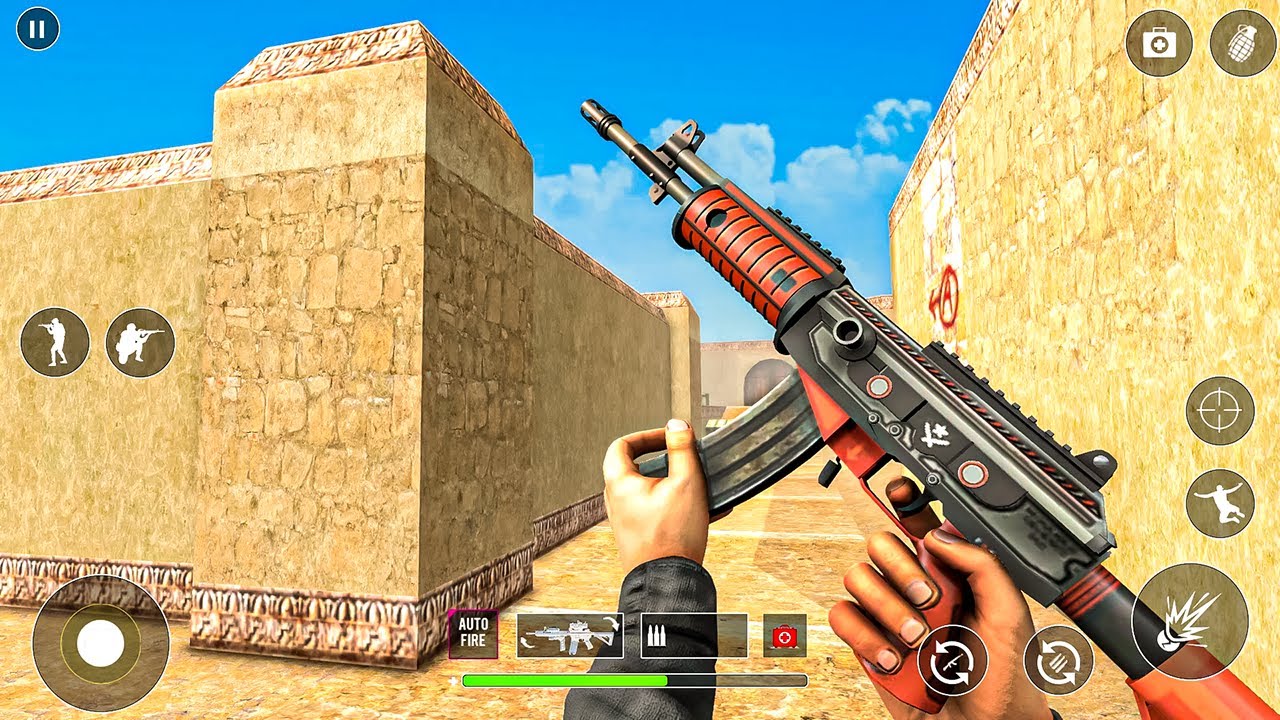 FPS Gun Shooter Offline Game _ Android Gameplay