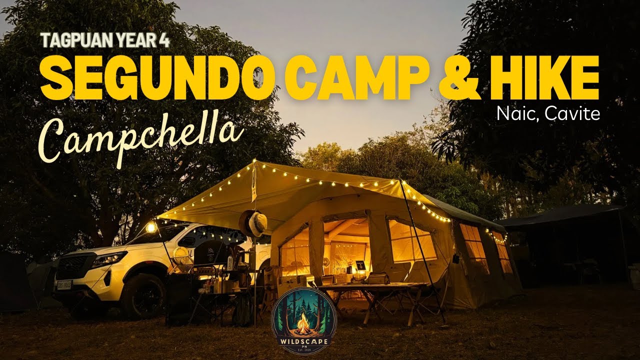 Segundo Camp and Hike Naic Cavite | 4K | Luxury Car Camping | Naturehike Air 13.2 | Pro4x | Tagpuan