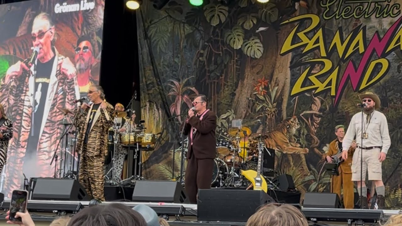 Electric Banana Band - Electric Banana Tajm - Gröna Lund 7 juni 2025