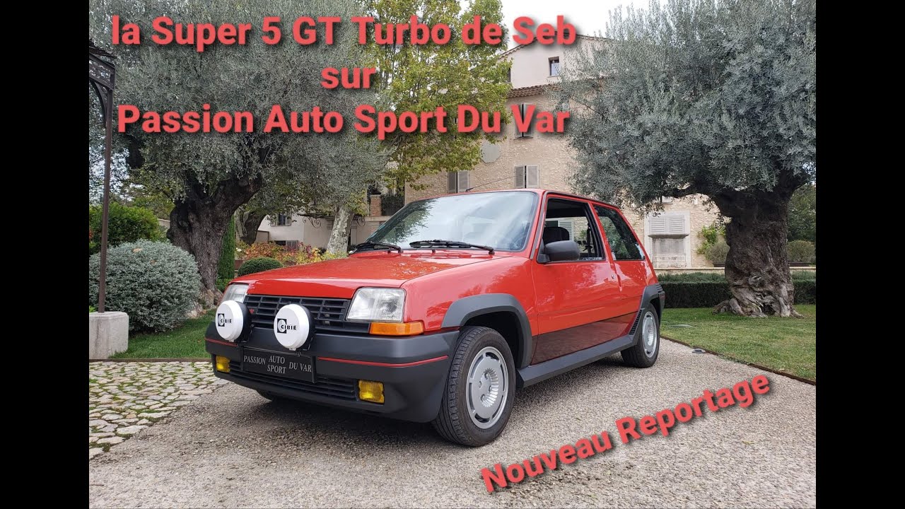 Reportage: La Super 5 GT Turbo sur Passion Auto Sport Du Var