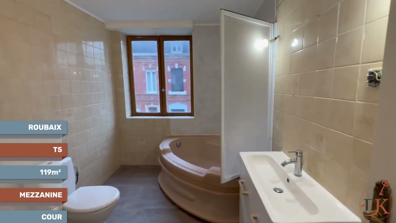 À VENDRE - Maison T5 à Roubaix - Dekerle Immobilier