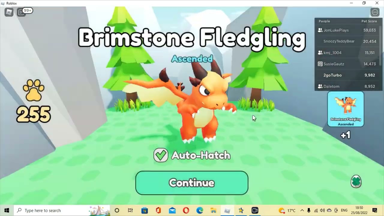 I got 10,000 pet score Collect All Pets