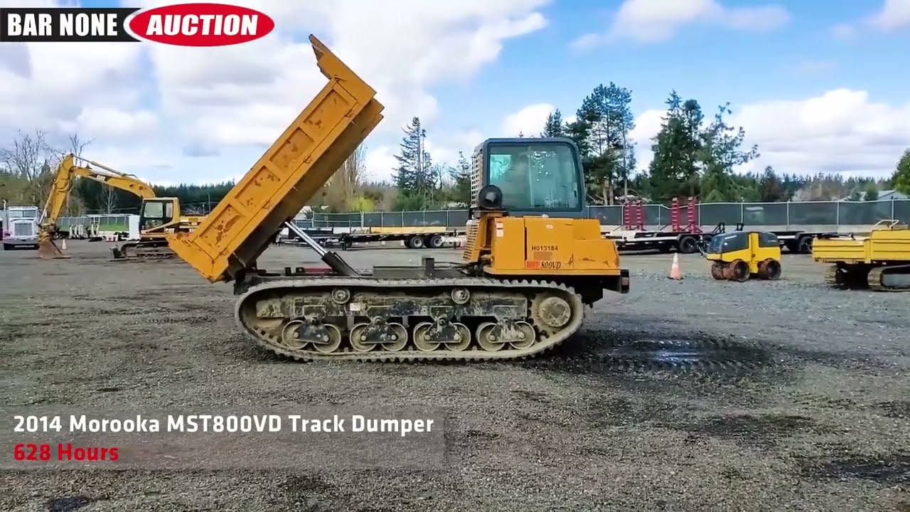 2014 Morooka MST800VD Track Dumper