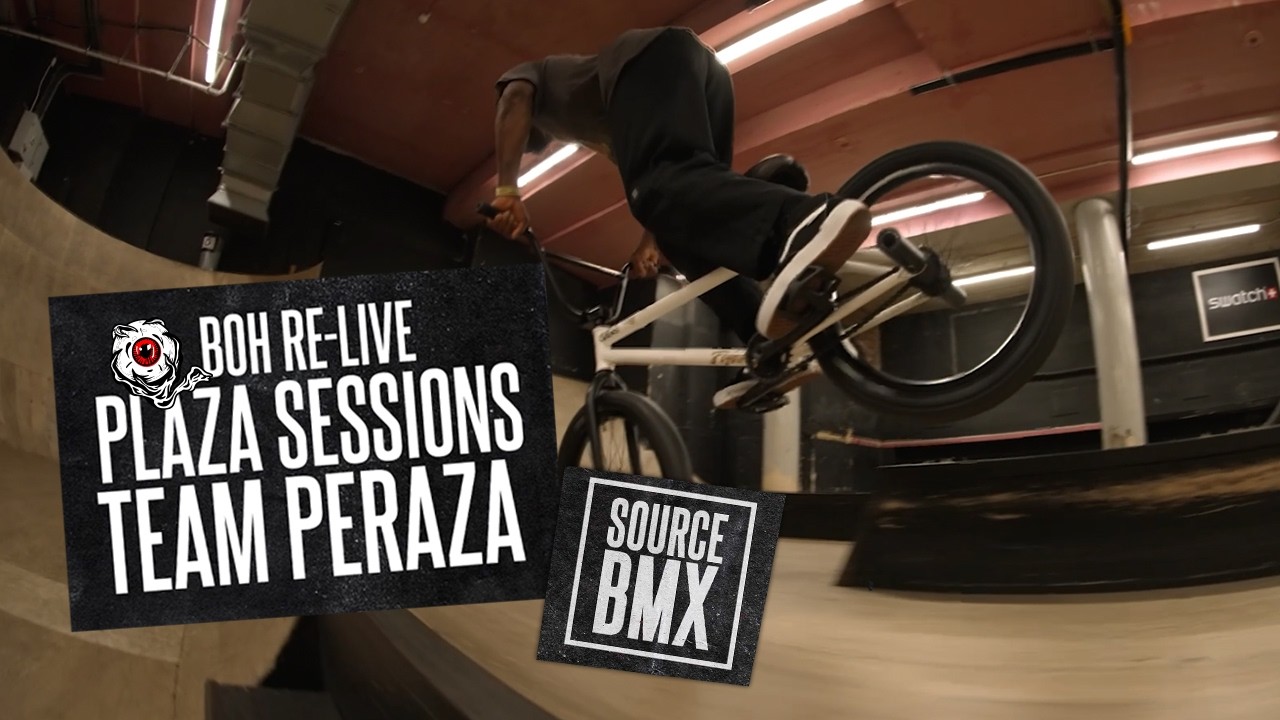 Source BMX: Courage Adams & Boyd Hilder Plaza Session - Team Kevin Peraza BOH 2025