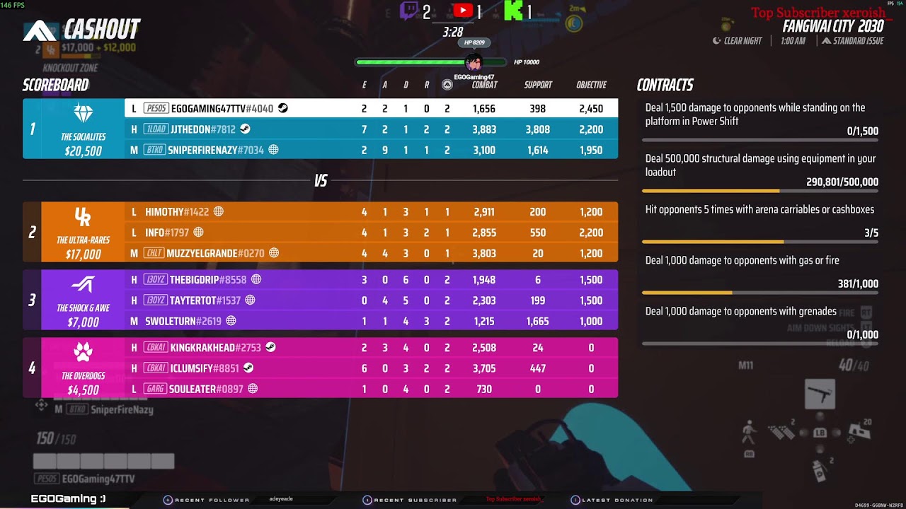 THE FINALS Season 9 Cashout Mode : )