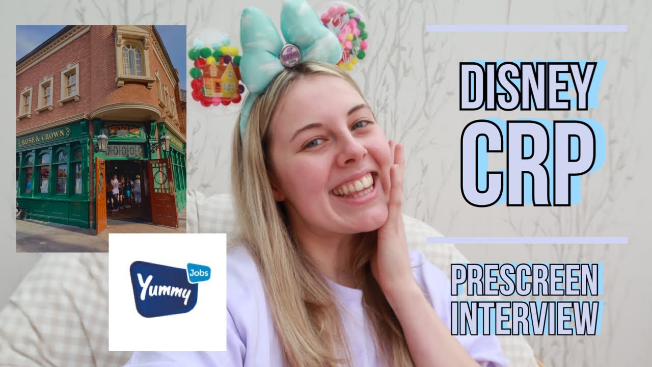 DISNEY CRP: Prescreen Interview (I became known as the cheese girl)!