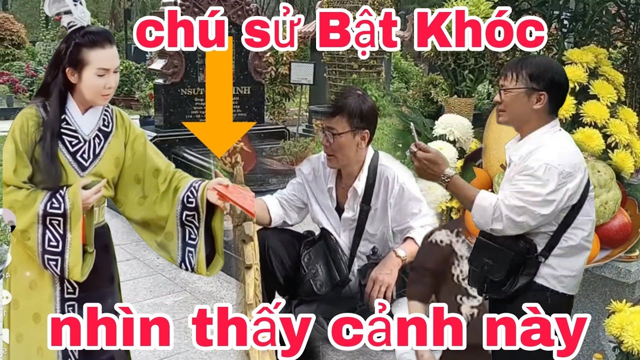 Chú sử mỗi lần đến mộ ngồi tâm sự với NSƯT vũ linh khóc lóc than thở đức từng Đoạn Ruột