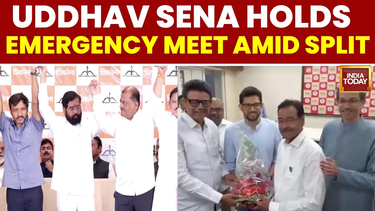 Uddhav Thackeray Holds Emergency Sena UBT Meeting As Rebel Leaders Join Shinde Sena
