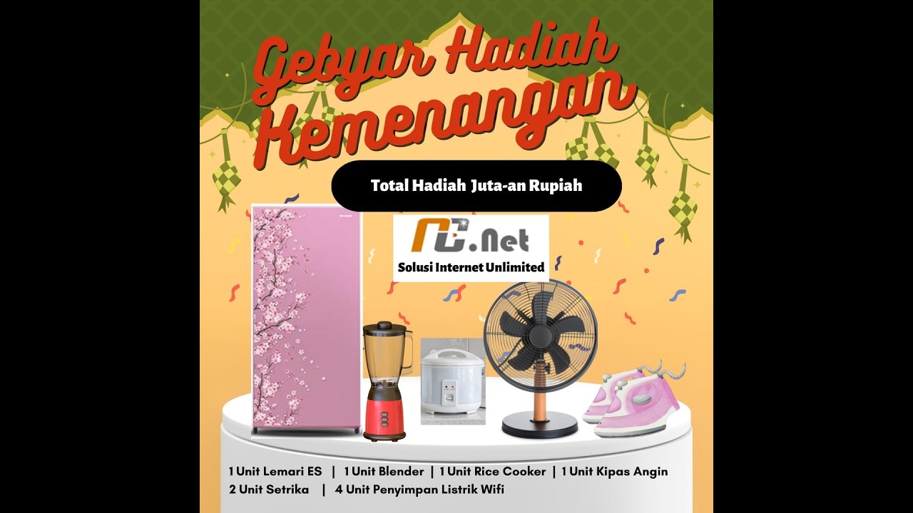 Gebyar Hadiah Kemenangan RC-Net Global Mandiri 2026
