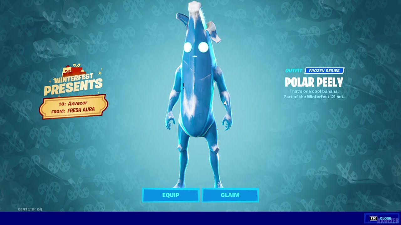 Winterfest Presents 11 day - Fortnite