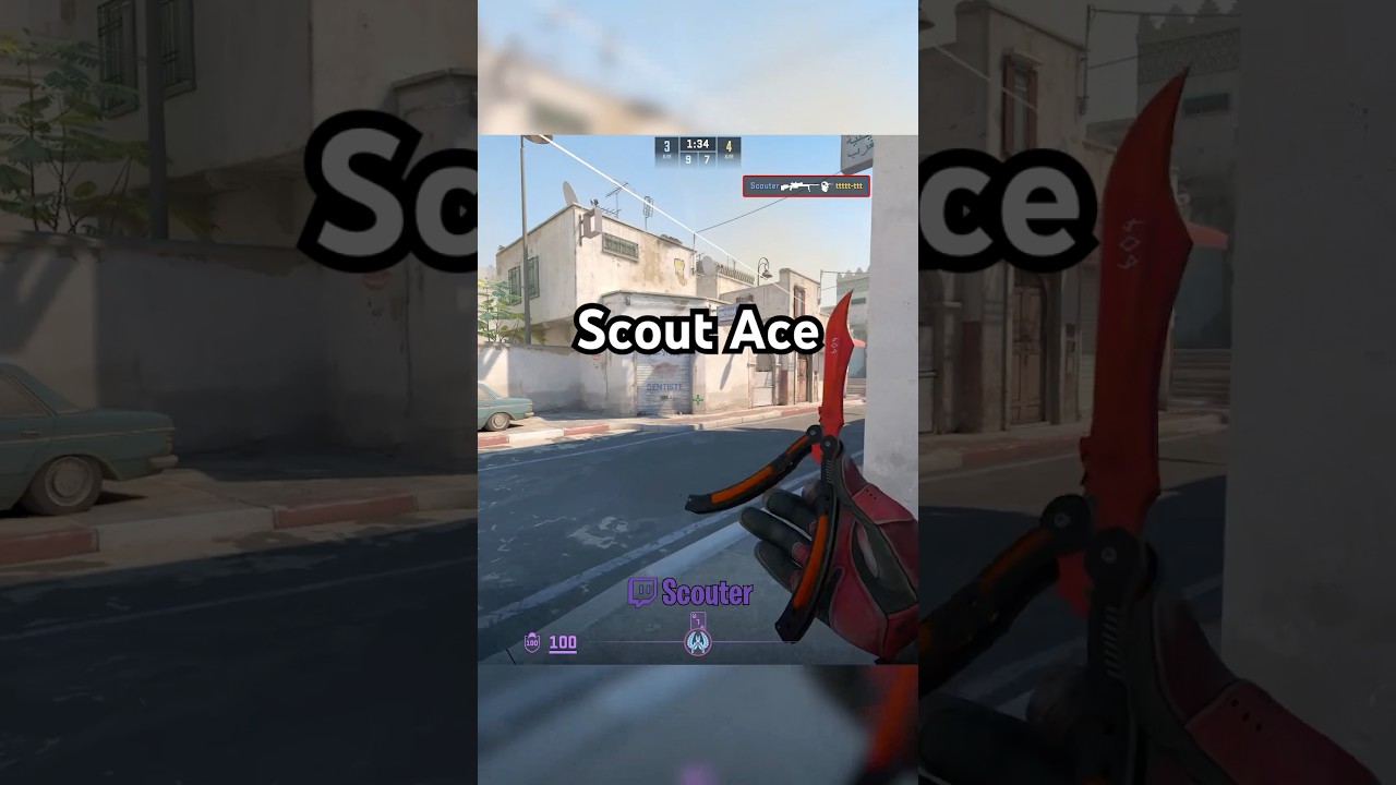 Разведчик-ас #cs2 #scout #ace #ssg08 #clips