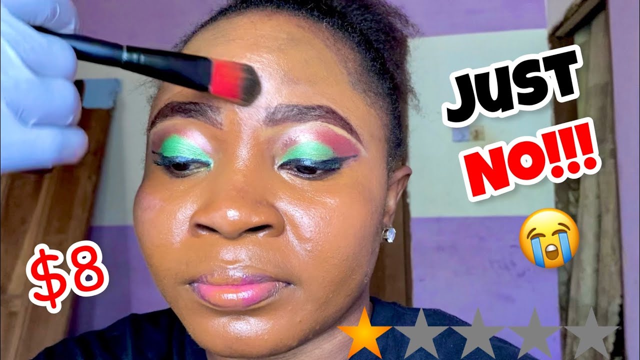 This is not the Look I came for 😳. This MUA tried but this ain’t it 😱😭. Rate this MUA’s work