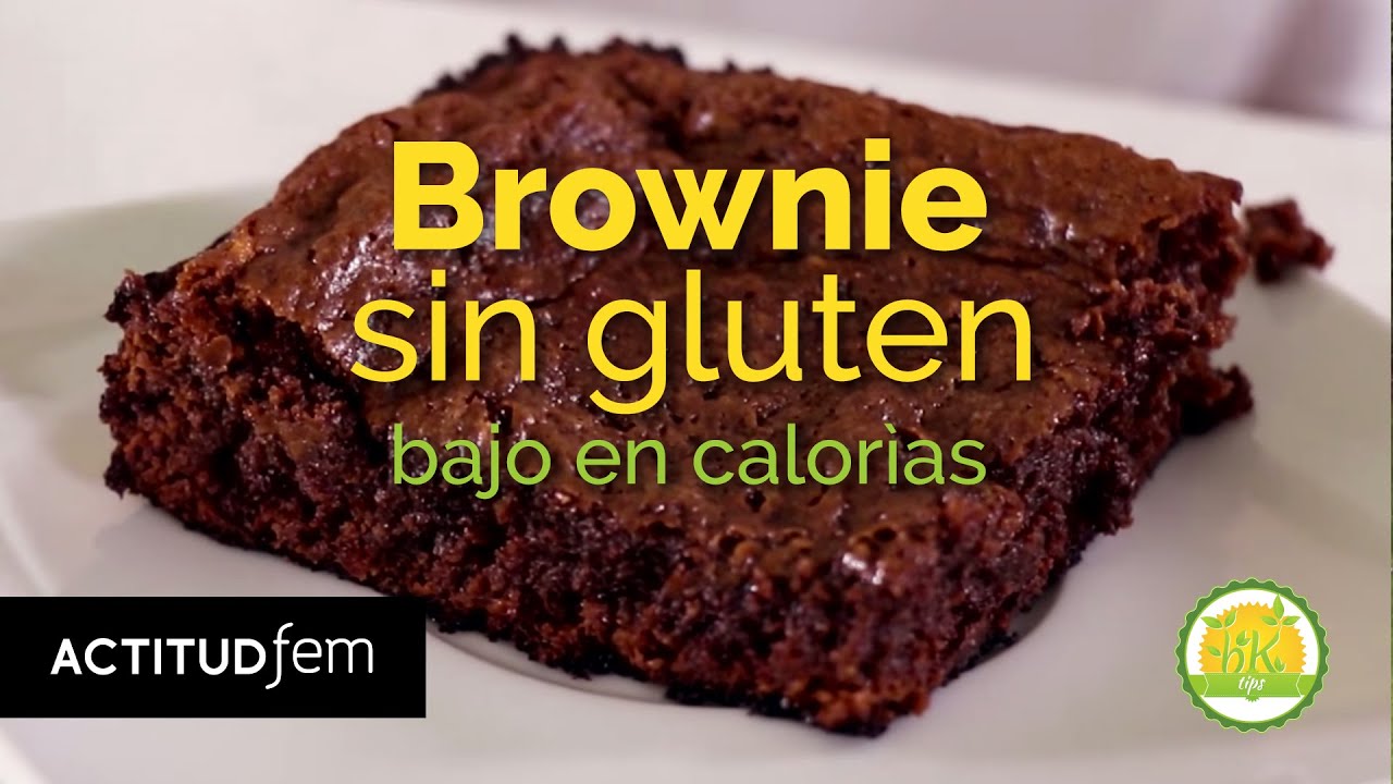 ¡Come este brownie sin miedo al pecado! ¡Casi no tiene calorías! | ActitudFEM