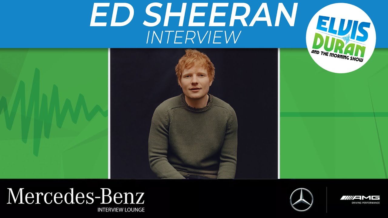 Ed Sheeran Reveals Elton John Song, Filmed Anniversary Show & Teases '=' | Elvis Duran Show