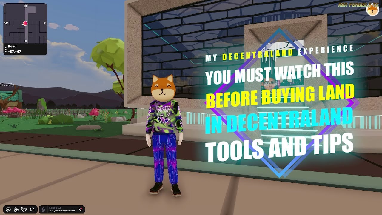 Decentraland land owner sharing, watch this before buying land!
