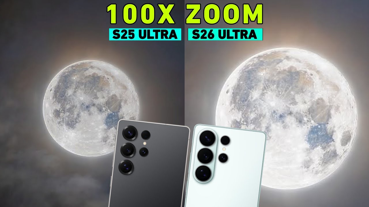 Samsung S26 Ultra против Samsung S25 Ultra Zoom | Невероятный 100-кратный зум