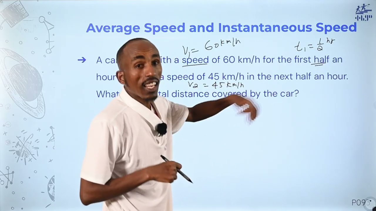 3.2.Average Speed and Instantaneous Speed part 2: Physics Grade 9