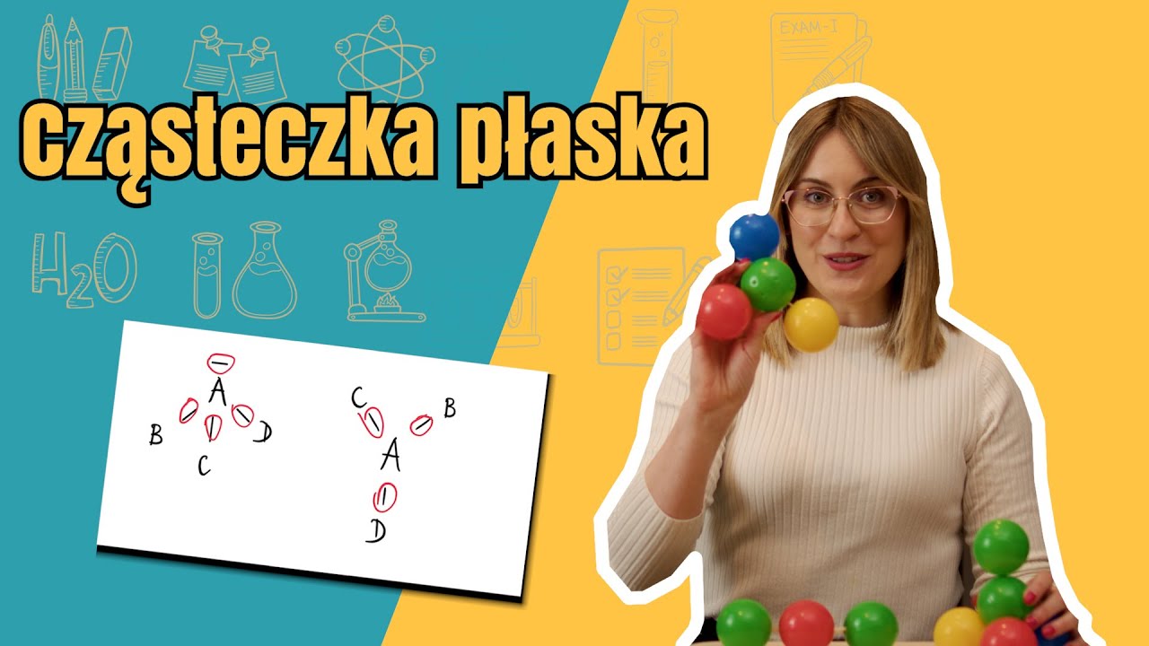 CZĄSTECZKA PŁASKA, tetraedr czy piramida trygonalna? | Hybrydyzacja atomu centralnego