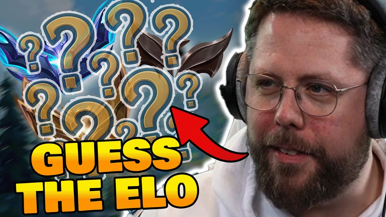 ICH ERRATE EUREN LEAGUE RANK!  | Guess the Elo