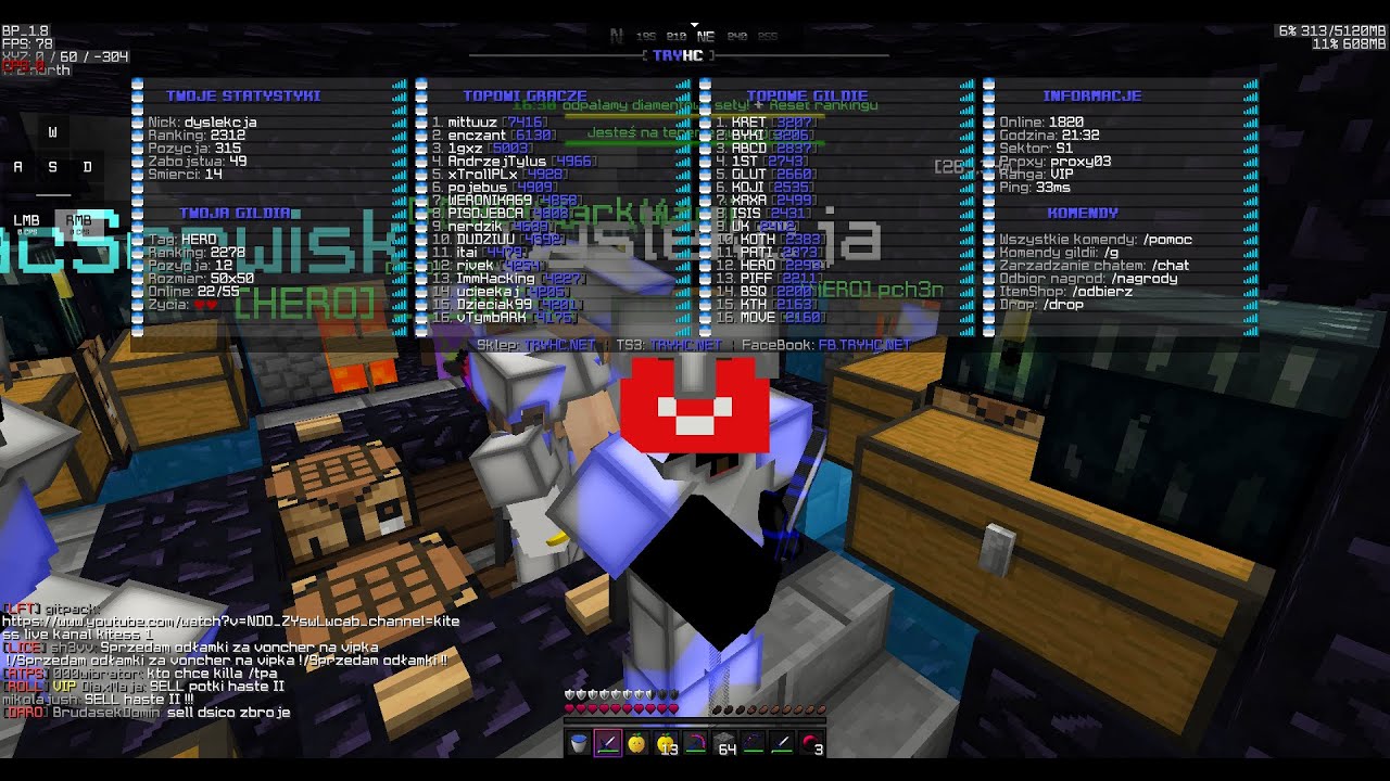 +2300ranku / Gildia DUCH go down / Bronienie cuba przed ROLL!!! [hero] #buzkaa #JartPL