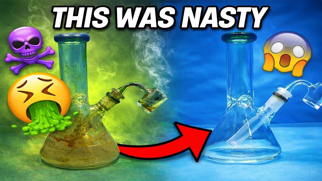 This Dab Rig Was DISGUSTING… Until I Cleaned It